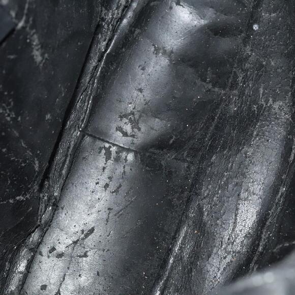 GUCCI Bamboo Hand Bag Leather Black Gold 001 001 - Picture 14 of 16